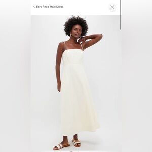 Tuckernuck Ecru Rhea Maxi Dress
